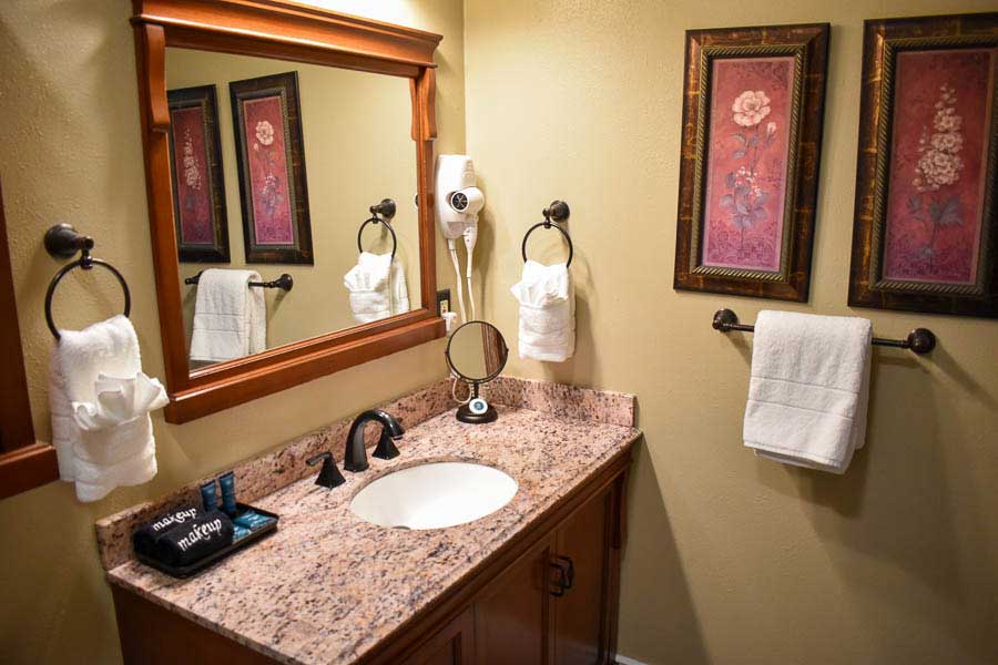 Deluxe Suite Bathroom Counter